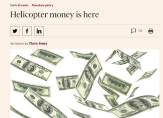 Helicopter Money is here in Hong Kong? Well…