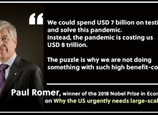 US needs large-scale Covid testing urgently: Nobel winning economist Paul Romer
