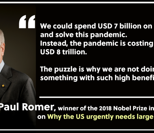 US needs large-scale Covid testing urgently: Nobel winning economist Paul Romer