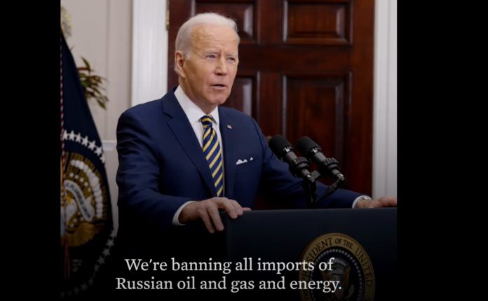 Biden announces ban on Russian energy Biden announces ban on Russian energy