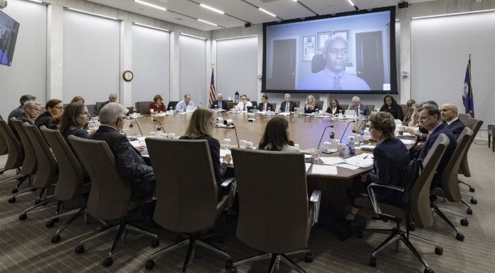 The sizes of Sept rate hike to be decided on upcoming data, Fed officials say Federal Open Market Committee (FOMC) participants gather at the William McChesney Martin Jr. Building in Washington, D.C., for a two-day meeting held on June 14-15, 2022