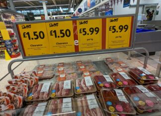 UK CPI inflation eases to 8.7% but food inflation still close to 20%