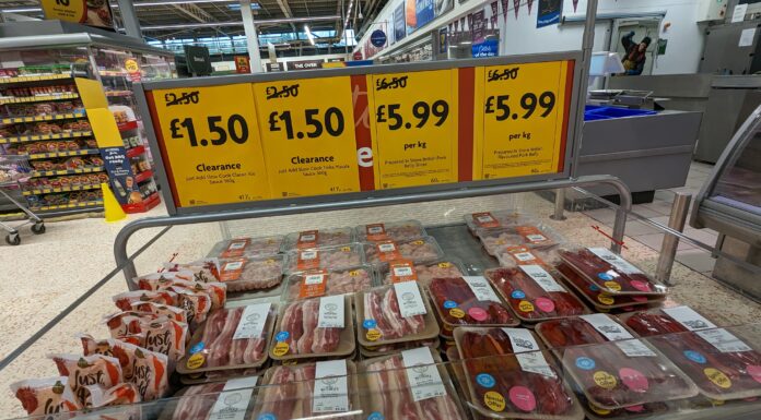 UK CPI inflation eases to 8.7% but food inflation still close to 20%