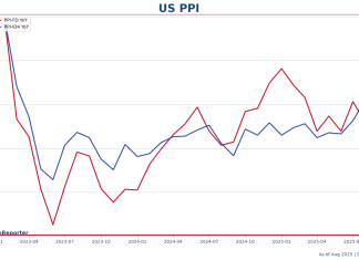 US PPI drops to 2.6% in August— a tale of two service prices
